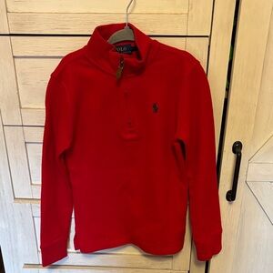Polo by Ralph Lauren Bright Red Crewneck Sweatshirt